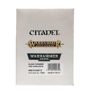 Warhammer 40k Age of Sigmar Elder Farseer And Warlocks Games workshop